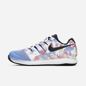 Chaussure De Tennis Nike NikeCourt Air Zoom Vapor X Bleu 0253-178 Royal Pulse/White/Sunblush/Obsidian Femme | WNP-26957047